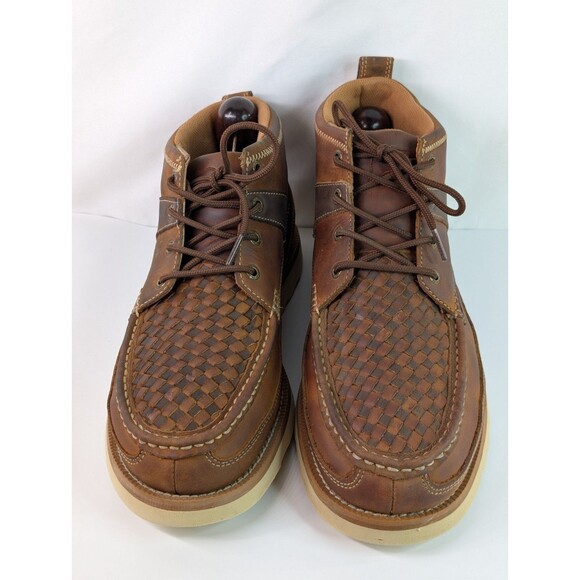 Twisted X 4" Wedge Sole Soft Toe Boot Brown Mens Size 11.5 MCA0032 - Picture 5 of 13